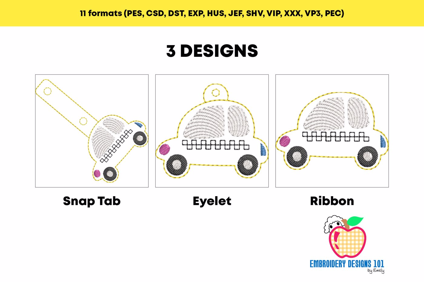 Taxi Car ITH Keyfob Design