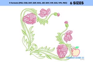 Corner of poppies Quick Design