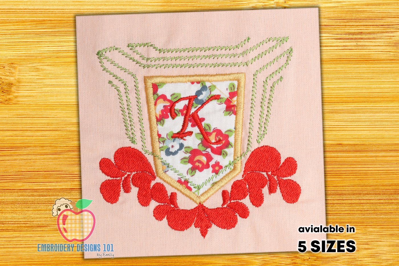 Transformer pattern applique frame