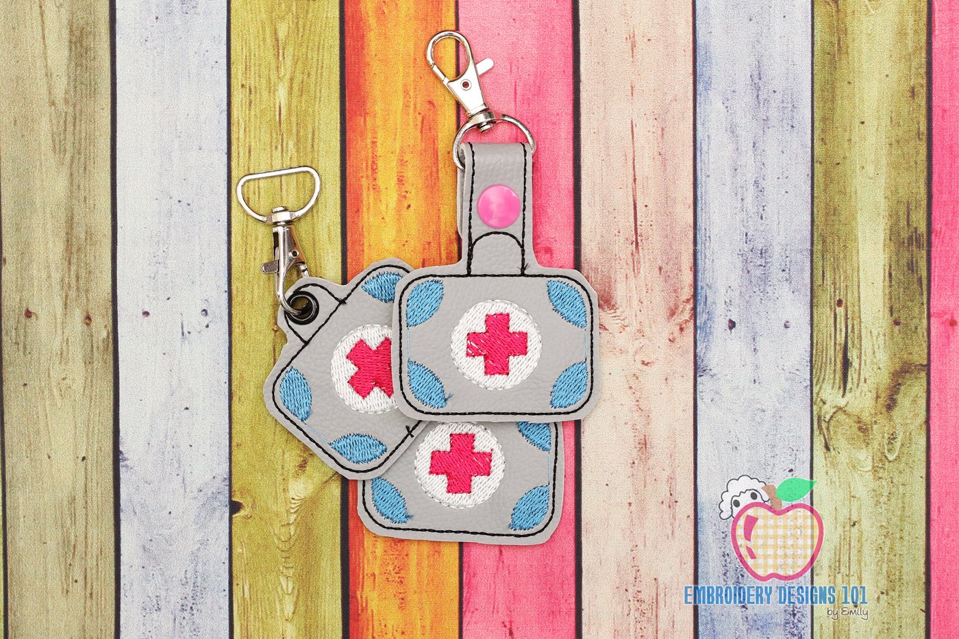 First Aid Kit ITH KeyFob Snaptab