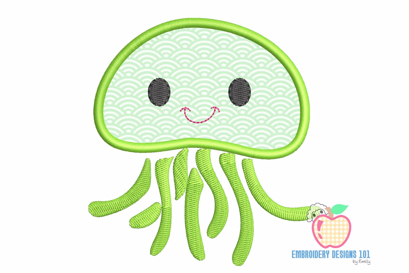 Jellyfish Applique For Kids