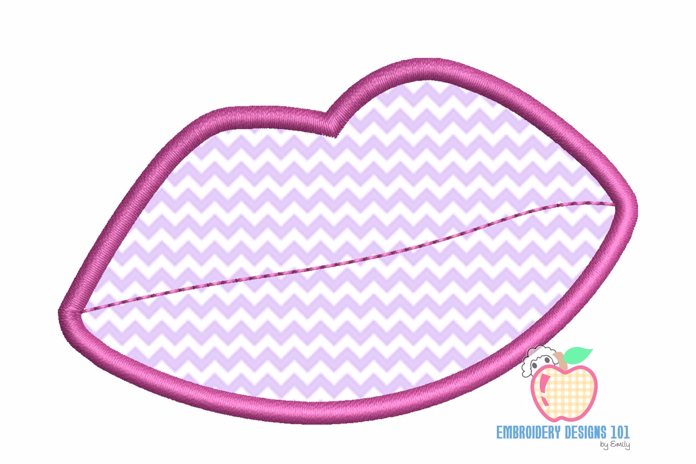 Lips Applique