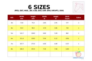 A Horse Made In Red Lineart Bean Stitch