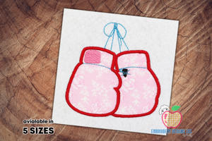Boxing Gloves Applique For Kids