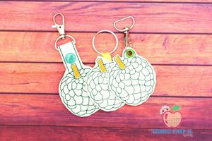 Custard Apple Keyfob Keychain ITH