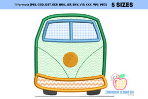 School Bus Applique
