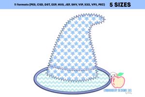 Magical Hat Applique Design