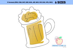 Mug Of Beer Quick Stitch