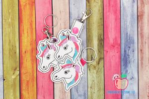 Horse Head Keyfob Keychain ITH