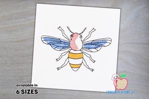 Flying Honeybee Quick Stitch