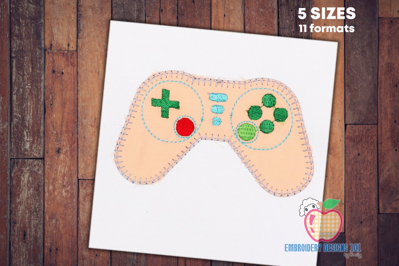 Game Remote Control Applique Pattern