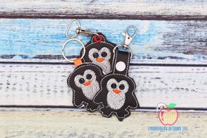 Gentoo Penguin ITH Keyfob Design