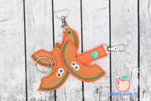 Cantaloupe Melon ITH Keyfob Design