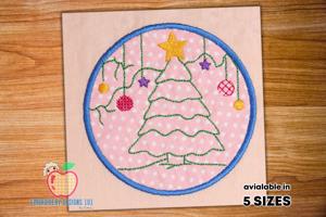 Christmas Tree Applique Pattern