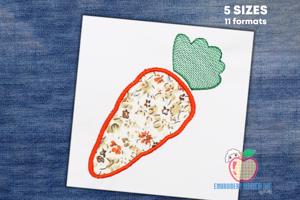 Sweet Carrot Applique Pattern