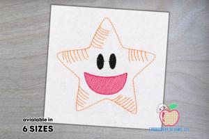 Smiling Star Quick Stitch