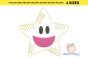 Smiling Star Quick Stitch