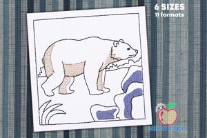 Big Forest Bear Quick Stitch