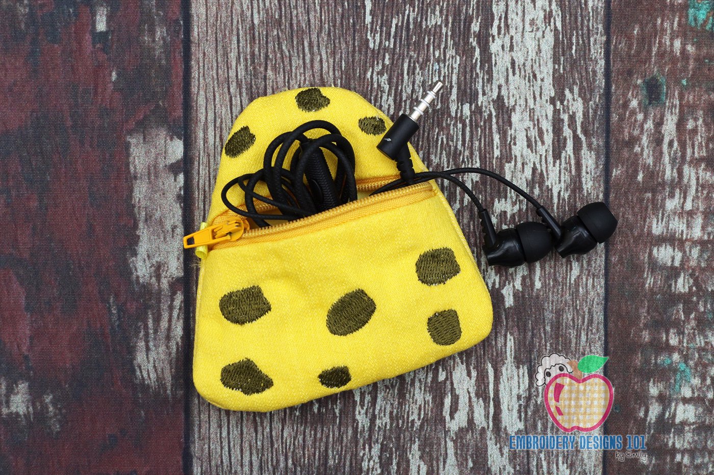 Butter Cheese Zipper Bag 4x4 ITH