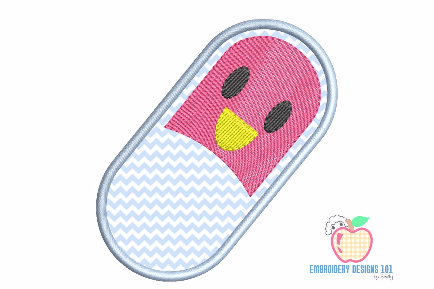 Medicine Pills Applique Design