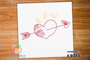 Heart With Arrow Quick Design