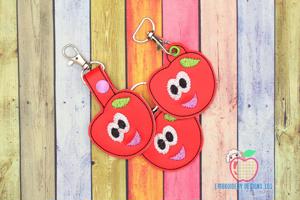 Cartoon Juicy Cherry Keyfob Keychain ITH