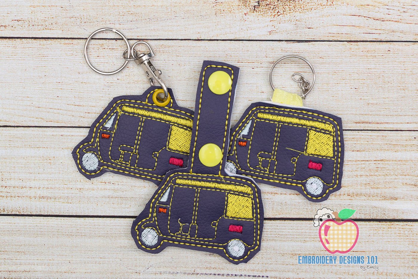 Auto Rickshaw ITH Keyfob Design