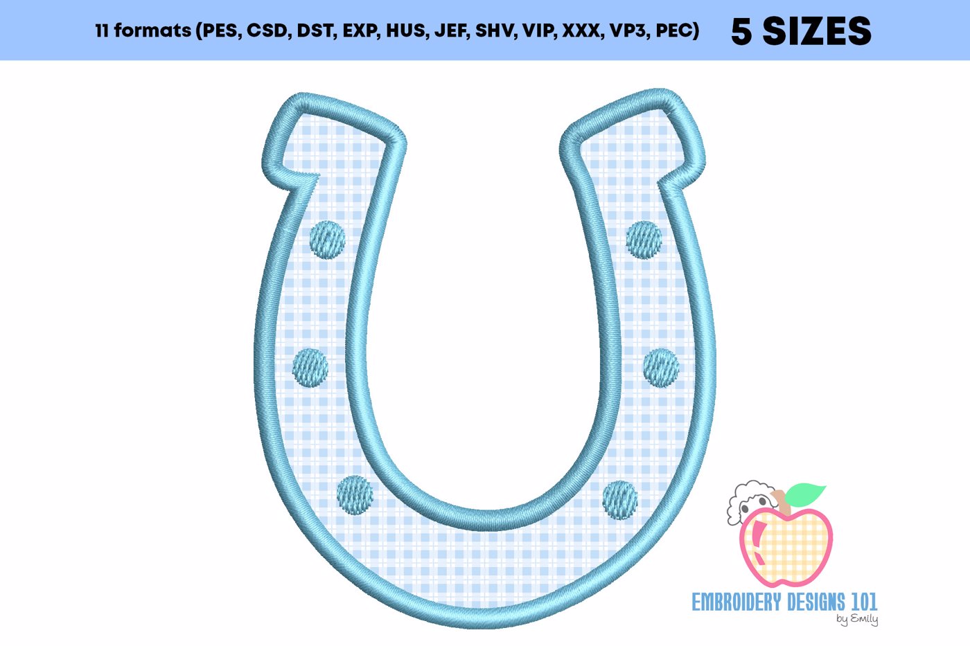 Horseshoe Applique Pattern