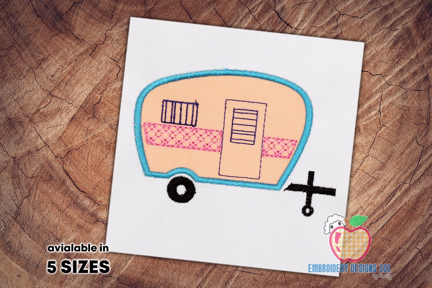 Camper Trailer Applique