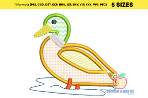 Mallard Duck Applique