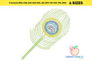 Beautiful Peacock eye Bean Stitch