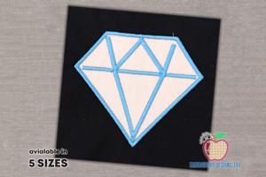 Diamond Design Applique Pattern