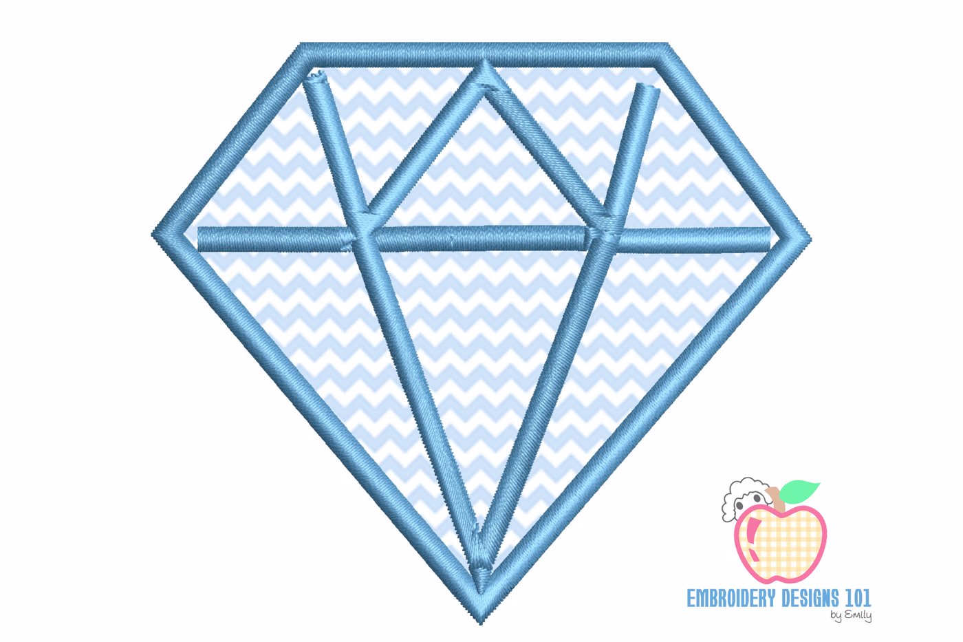 Diamond Design Applique Pattern