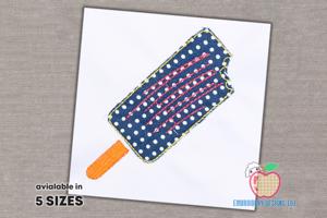 Popsicle Trio Summer Ice Cream Applique