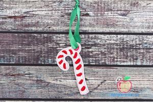 Christmas Candy Stick ITH Ornament