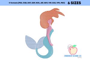 Beautiful Little Mermaid Quick Stitch