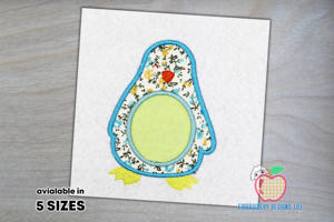 Cute Penguin Embroidery Applique