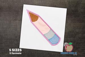 Pencil Applique Pattern