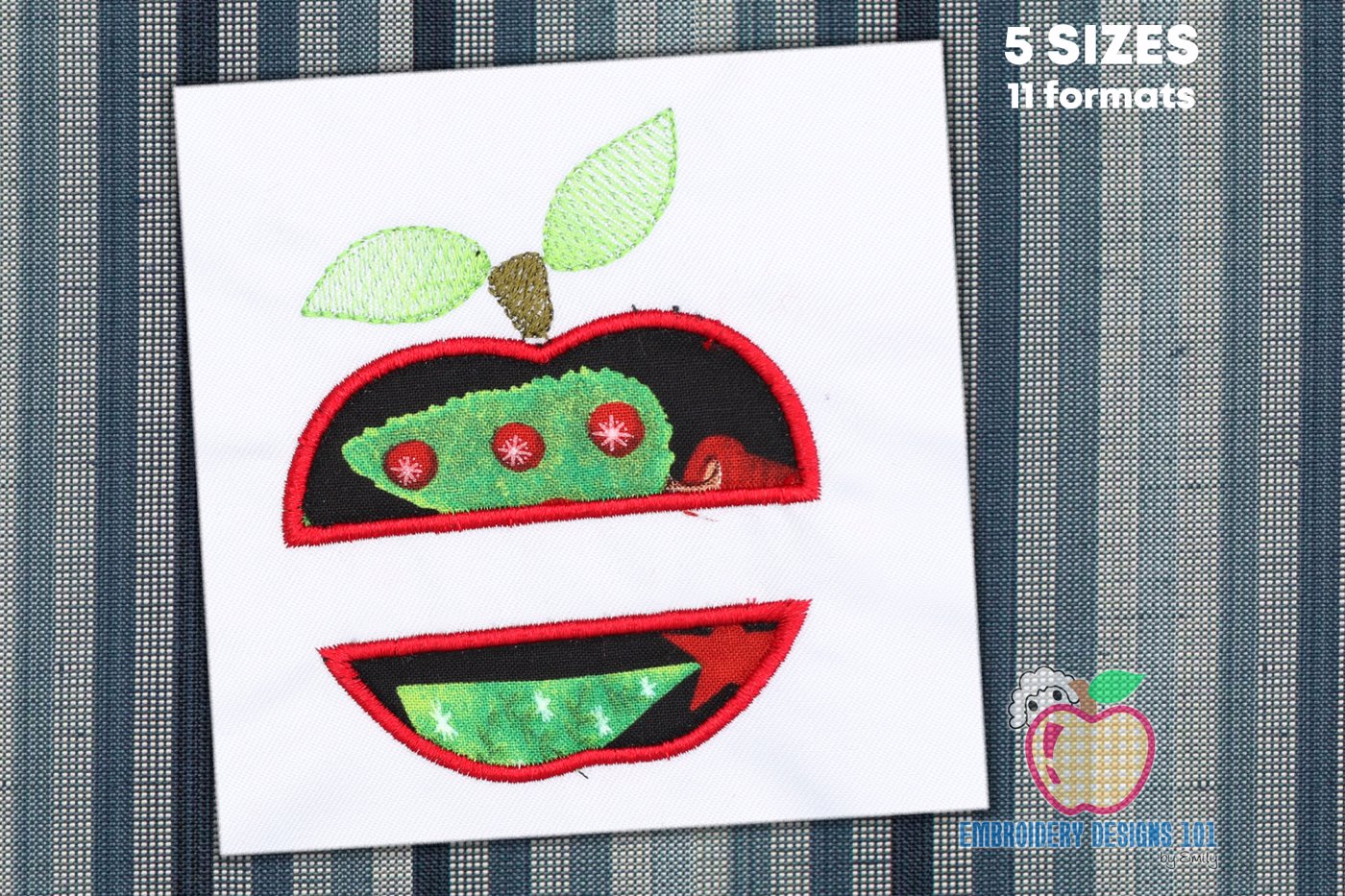 Split Apple Applique