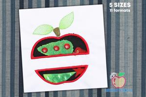 Split Apple Applique