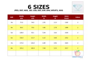 Blue Diamond With The Lineart Running Line