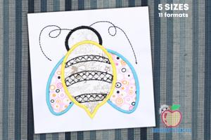 Bumble Bee Applique Pattern