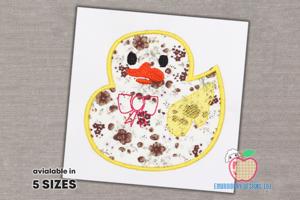 Baby Duckling Applique Pattern