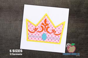 Birthday Crown  Applique