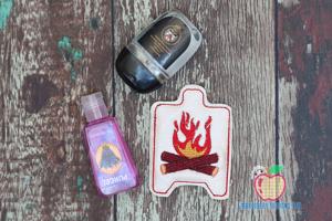 Campfire Hand Sanitizer Holder