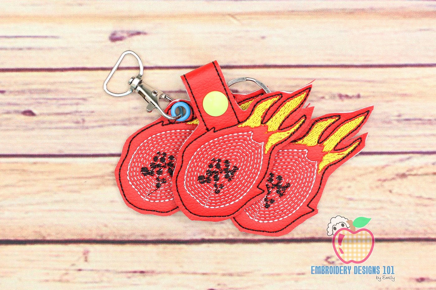 Dragon Fruit ITH KeyFob Snaptab