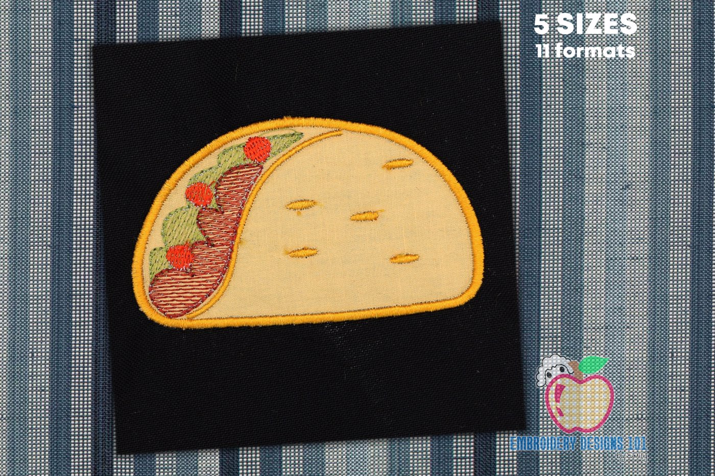 Taco Bout Applique