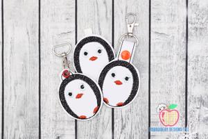 Cartoon Standing Penguin Keyfob Keychain ITH