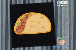 Taco Bout Applique Design